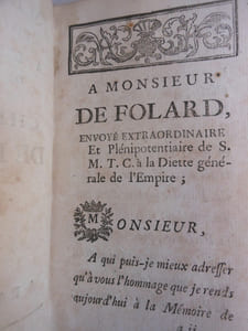 Mémoires pour servir à l'Histoire de monsieur le Chevalier Folard.