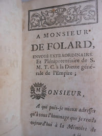 Mémoires pour servir à l'Histoire de monsieur le Chevalier Folard.