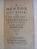 Le mentor cavalier ou les Illustres infortunes de notre siècle.. BOYER d'ARGENS Jean-Baptiste