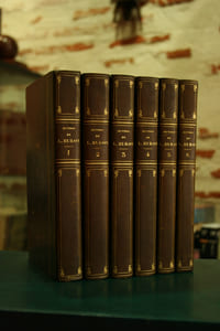 Oeuvres de Lord Byron (6vol), accompagnées de 10 planches gravées.