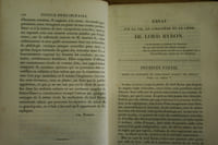 Oeuvres de Lord Byron (6vol), accompagnées de 10 planches gravées.