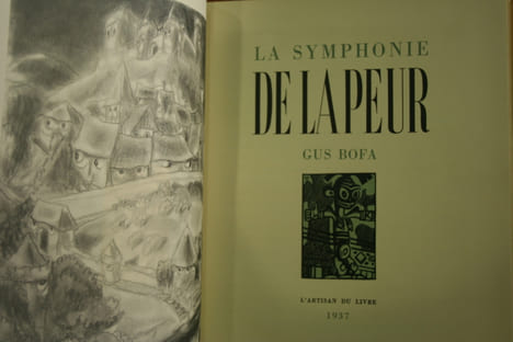 La Symphonie de la peur, illustrations de Gus Bofa.. Gus BOFA.