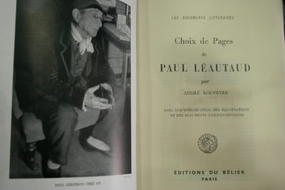 Choix de Pages de Paul Léautaud, avec une introduction, des illustrations et des documents bibliographiques.