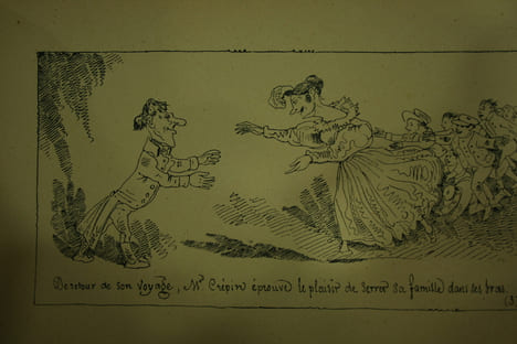 Histoire de Mr Crépin, illustré par Rodolphe Topffer.. TOPFFER Rodolphe.