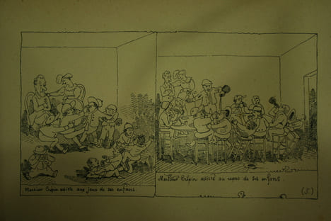 Histoire de Mr Crépin, illustré par Rodolphe Topffer.. TOPFFER Rodolphe.