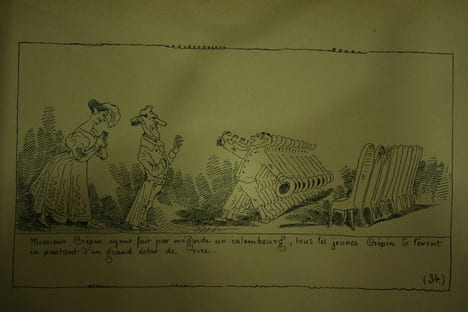 Histoire de Mr Crépin, illustré par Rodolphe Topffer.. TOPFFER Rodolphe.