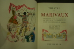 Théâtre de Marivaux (2vol), illustré par les bois en couleurs de Grau Sala.. MARIVAUX.
