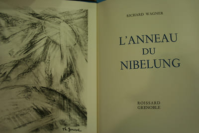 L'Anneau du Nibelung (4vol), illustré par Thérèse Jouve & Henri Patez.