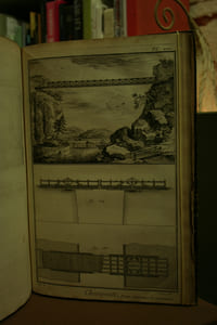 Charpenterie, recueil de 70 planches gravées.