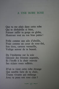 Émaux et Camées, illustré par Paulette Humbert.