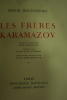 Les Frères Karamazov (3vol).. DOSTOÏEVSKY Fédor.