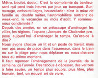 L'aménagement du temps