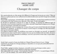 Changer de corps - Une psychologue et un chirurgien expliquent la chirurgie esthétique