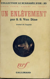 Un Enlèvement - Philo Vance , expert en crimes