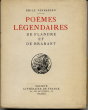 Poèmes Légendaires de Flandre et de Brabant. VERHAEREN (Emile)