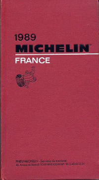 Guide Michelin pour la France - 1989