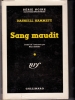 Sang maudit (Dain curse) - Trad. Henri Robillot. HAMMETT (Dashiell)