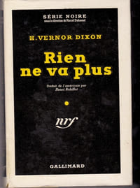 Rien ne va plus (Something for nothing) - trad. Henri Robillot