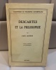 KARL JASPERS Descartes et la philosophie . 
