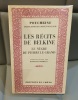 ALEXANDRE POUCHKINE Les récits de Belkine / Le nègre de Pierre le Grand . 