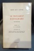 RENÉ GUY CADOU Le testament d'Apollinaire témoignage . 