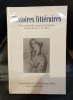 HISTOIRES LITTÉRAIRES n°15 Revue trimestrielle consacrée à la littérature française des XIXème et XXème siècles.. 
