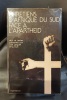 CHRÉTIENS D'AFRIQUE DU SUD FACE À L'APARTHEID. Récit et textes présentés par A.M. Goguel et P. Buis. 