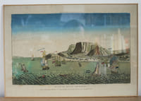 Vue d'optique, Estampe « Le cap de bonne esperance »