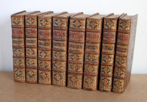 Abrégé chronologique de l'histoire de France, Tome 1 à 8 (complet). Sr De Mezeray