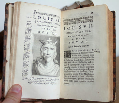 Abrégé chronologique de l'histoire de France, Tome 1 à 8 (complet). Sr De Mezeray
