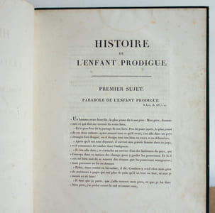 Histoire de l'enfant prodigue, en douze tableaux, tirée du nouveau testament