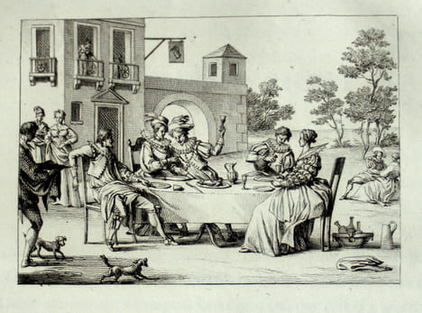 Histoire de l'enfant prodigue, en douze tableaux, tirée du nouveau testament. Inconnu