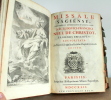 Missale sagiense illustrissimi et reverendissimi in christo patris. D.D. Ludovici-Francisci Neel de Christot
