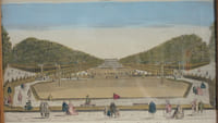 Vue d'optique « Vue perspective du château Rle. de Marly »