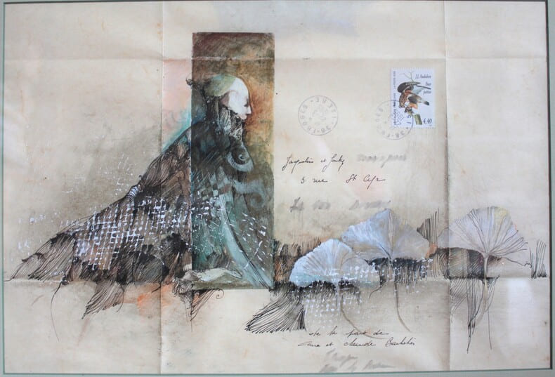 Dessins Aquarelle originale. Anne Bachelier