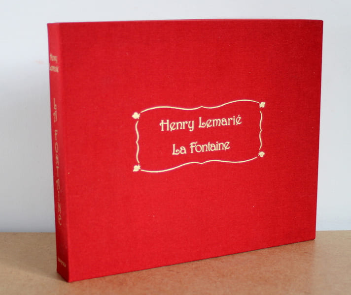 10 bois grav&eacute;s de Henry Lemari&eacute; (1911-1991) repr&eacute;sentant 10 contes de &laquo; La Fontaine &raquo;. Henry Lemari&eacute;