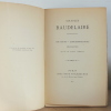 Charles Baudelaire Souvenirs. Correspondances. Bibliographie suivie de Pièces inédites. X (Poulet-Malassis, Cousin, Asselineau et Lovenjoul)
