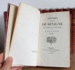 Lettres de Madame de Sévigné de sa famille, et de ses amis, avec les notes de tous les commentateurs, 12 tomes COMPLET. Madame de Sévigné