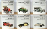 Dossiers Chronologiques Renault, 6 tomes COMPLET. Gilbert Hatry et Claude Le Maître