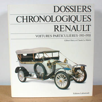 Dossiers Chronologiques Renault, 6 tomes COMPLET. Gilbert Hatry et Claude Le Maître
