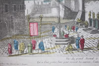 Vue d'optique Vue du grand Arsenal à Venise, qui a deux portes, l'une pour recevoir les ouvriers, l'autre pour faire entrer les vaisseaux.