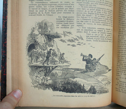 La guerre infernale, Grand Roman d'Aventures pour la Jeunesse, tome 1 et 2 COMPLET. Pierre Giffard