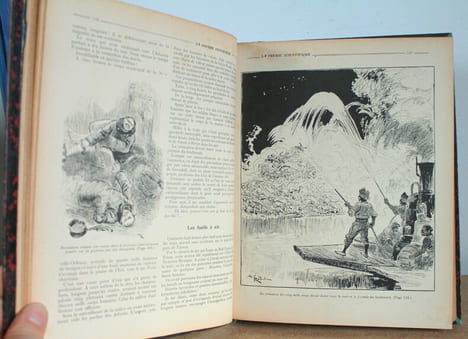 La guerre infernale, Grand Roman d'Aventures pour la Jeunesse, tome 1 et 2 COMPLET. Pierre Giffard