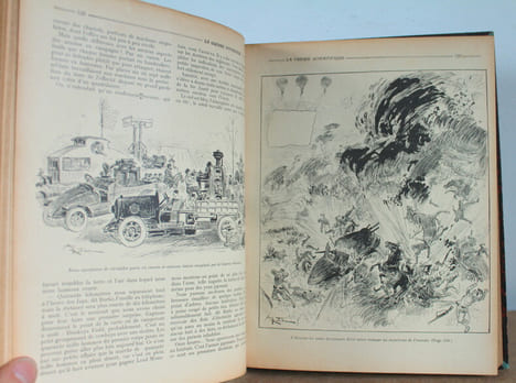La guerre infernale, Grand Roman d'Aventures pour la Jeunesse, tome 1 et 2 COMPLET. Pierre Giffard