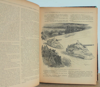 La guerre infernale, Grand Roman d'Aventures pour la Jeunesse, tome 1 et 2 COMPLET. Pierre Giffard