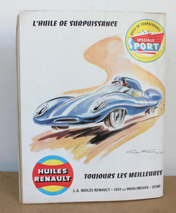 Programme officiel Les 24 heures du Mans 1958, 20 21 et 22 Juin 1958 avec sa liste officielle et son plan