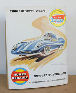 Programme officiel Les 24 heures du Mans 1959, 20 et 21 Juin 1959 avec sa liste officielle, son plan et un historique