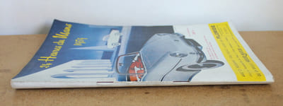 Programme officiel Les 24 heures du Mans 1959, 20 et 21 Juin 1959 avec sa liste officielle, son plan et un historique
