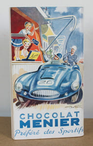 Programme officiel Les 24 heures du Mans 1954, 12 et 13 Juin 1954 avec sa liste officielle et une pub