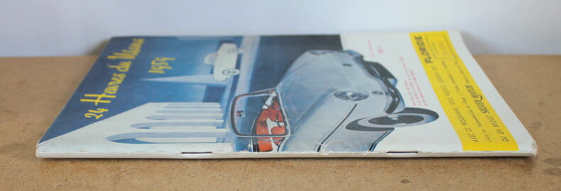 Programme officiel Les 24 heures du Mans 1959, 20 et 21 Juin 1959 avec sa liste officielle et deux pub